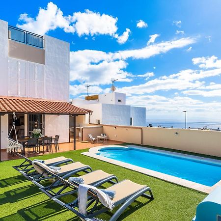 Villa Trueno Refugio De Lujo Con Piscina Climatizada Y Vistas Candelaria Ngoại thất bức ảnh