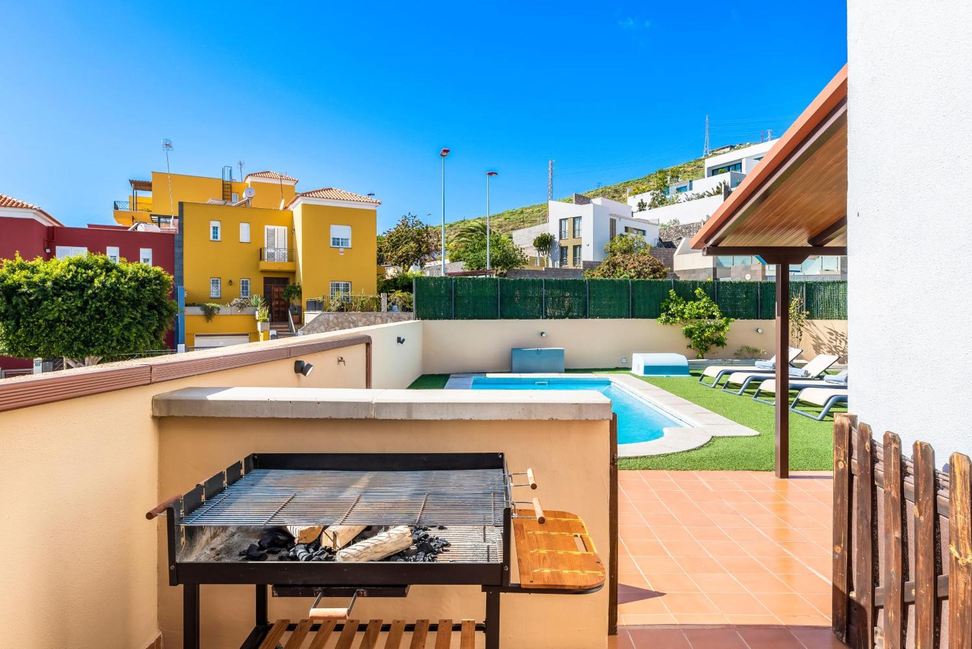 Villa Trueno Refugio De Lujo Con Piscina Climatizada Y Vistas Candelaria Ngoại thất bức ảnh